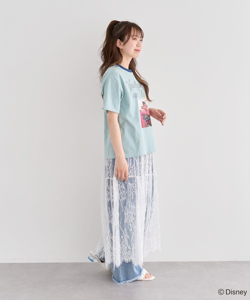 Disney(ディズニー)の「シュガーラッシュ / フォト半袖TEE(Tシャツ/カットソー・レディース・ミント/ピンク・FREE)」の4枚目の写真