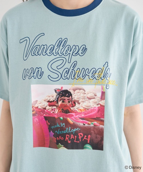 Disney(ディズニー)の「シュガーラッシュ / フォト半袖TEE(Tシャツ/カットソー・レディース・ミント/ピンク・FREE)」の13枚目の写真