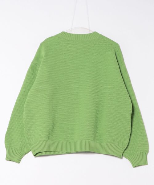 DISCUS ATHLETIC（ディスカス　アスレチック）の「DISCUS ATHLETIC/ディスカスアスレチック セーター クルーニット 5487-6970（ニット/セーター・レディース・ライトグリーン/ピンク/アイボリー/スミクロ/イエロー/オレンジ・M）」の7枚目の写真
