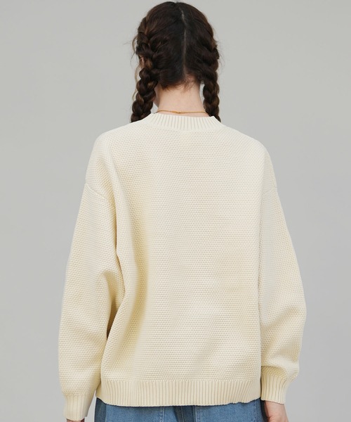 DISCUS ATHLETIC（ディスカス　アスレチック）の「DISCUS ATHLETIC/ディスカスアスレチック セーター クルーニット 5487-6970（ニット/セーター・レディース・ライトグリーン/ピンク/アイボリー/スミクロ/イエロー/オレンジ・M）」の21枚目の写真