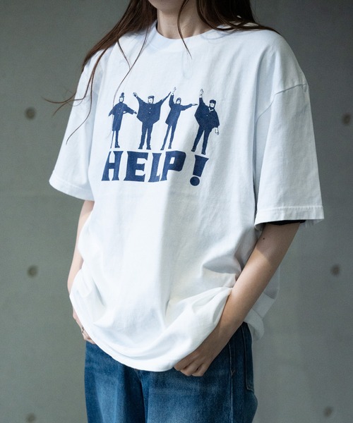 RATTLE TRAP（ラトルトラップ）の「【GOOD ROCK SPEED】プリントTシャツ（THE BEATLES/ザ ビートルズ）（Tシャツ/カットソー・メンズ・ホワイト・M/L/LL）」の3枚目の写真