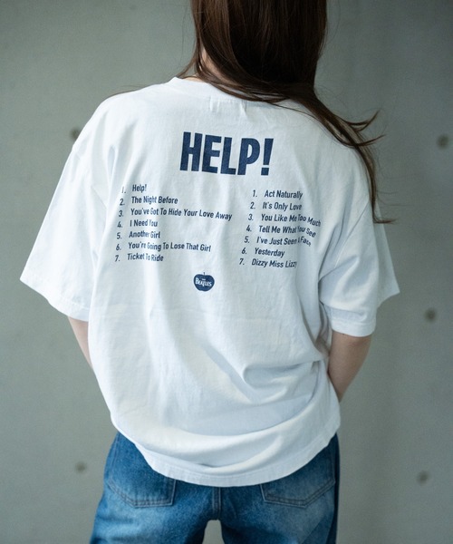 RATTLE TRAP（ラトルトラップ）の「【GOOD ROCK SPEED】プリントTシャツ（THE BEATLES/ザ ビートルズ）（Tシャツ/カットソー・メンズ・ホワイト・M/L/LL）」の2枚目の写真