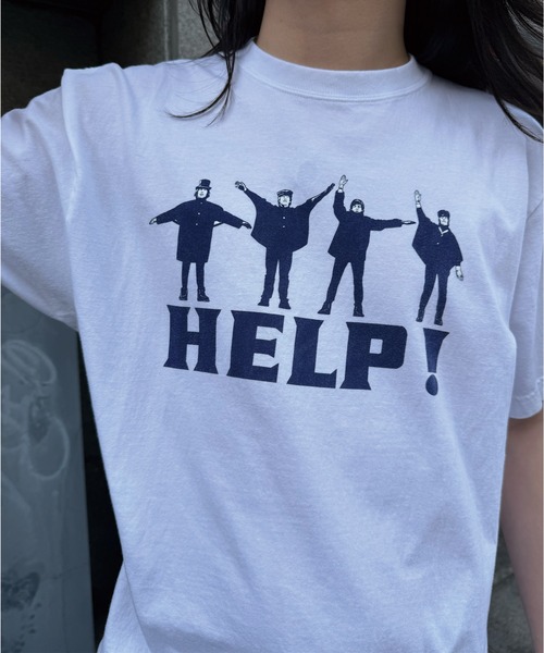 RATTLE TRAP（ラトルトラップ）の「【GOOD ROCK SPEED】プリントTシャツ（THE BEATLES/ザ ビートルズ）（Tシャツ/カットソー・メンズ・ホワイト・M/L/LL）」の5枚目の写真