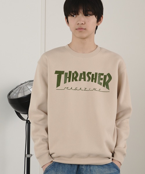 Thrasher ゴジラ コラボ ロゴ スウェット トレーナー 送料関税込 ゴジラ-1.0』コラボレーショングラフィックトレーナー M L LL