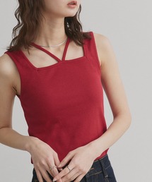 人気【新品未使用タグ付き】1er Arrondissement　 タンクトップ コットンリブタンクトップ】｜1er Arrondissement（プルミエ アロン