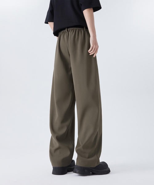 aimoha（アイモハ）の「ゆったりスラックス（スラックス・メンズ・チョコ/ブラック/ライトベージュ・LARGE/MEDIUM/X-LARGE）」の14枚目の写真