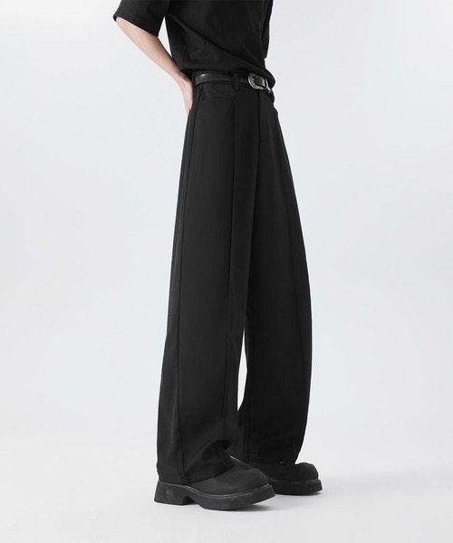 aimoha（アイモハ）の「ゆったりスラックス（スラックス・メンズ・チョコ/ブラック/ライトベージュ・LARGE/MEDIUM/X-LARGE）」の10枚目の写真