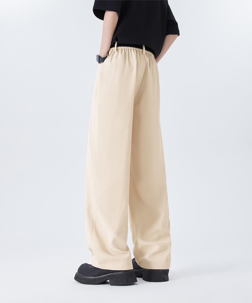 aimoha（アイモハ）の「ゆったりスラックス（スラックス・メンズ・チョコ/ブラック/ライトベージュ・LARGE/MEDIUM/X-LARGE）」の21枚目の写真