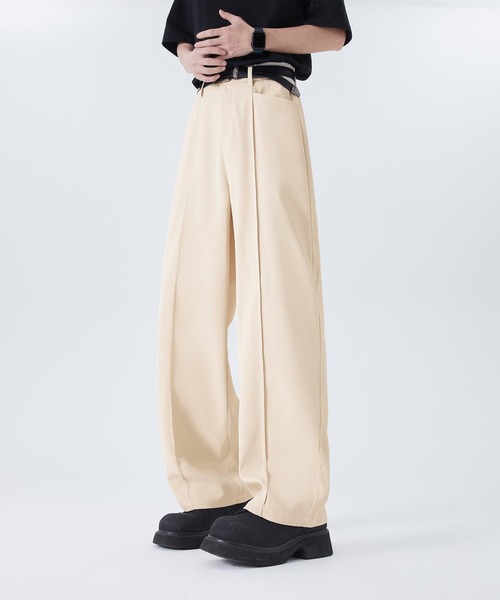 aimoha（アイモハ）の「ゆったりスラックス（スラックス・メンズ・チョコ/ブラック/ライトベージュ・LARGE/MEDIUM/X-LARGE）」の20枚目の写真