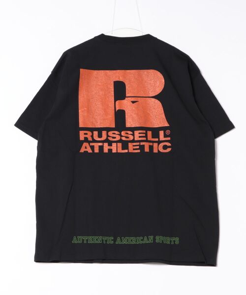Russell Athletic(ラッセルアスレティック)の「Duckster/ダックスター RIUSSEL ATHLETIC 別注TEE(Rロゴ)(Tシャツ/カットソー・メンズ・ブラック/ライトグレー/ホワイト・LARGE/MEDIUM/X-LARGE)」の11枚目の写真