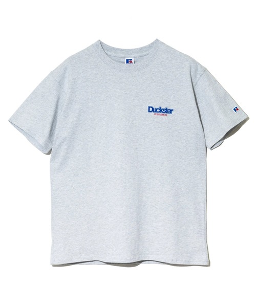 Russell Athletic(ラッセルアスレティック)の「Duckster/ダックスター RIUSSEL ATHLETIC 別注TEE(Rロゴ)(Tシャツ/カットソー・メンズ・ブラック/ライトグレー/ホワイト・LARGE/MEDIUM/X-LARGE)」の20枚目の写真