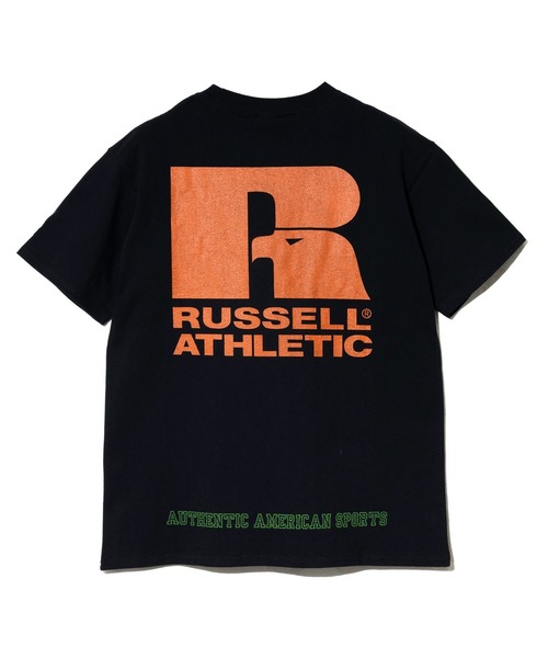 Russell Athletic(ラッセルアスレティック)の「Duckster/ダックスター RIUSSEL ATHLETIC 別注TEE(Rロゴ)(Tシャツ/カットソー・メンズ・ブラック/ライトグレー/ホワイト・LARGE/MEDIUM/X-LARGE)」の16枚目の写真