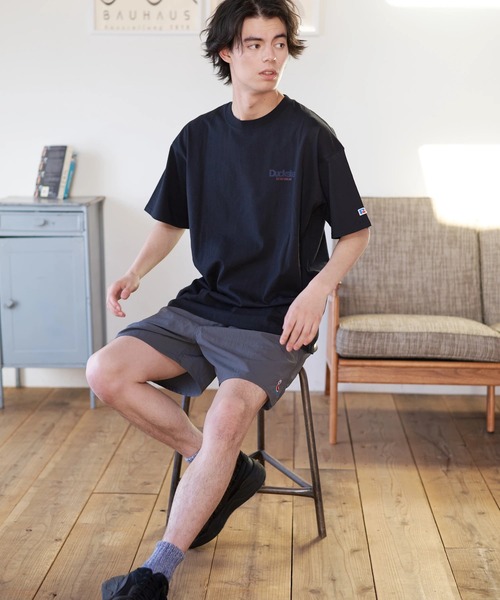 Russell Athletic(ラッセルアスレティック)の「Duckster/ダックスター RIUSSEL ATHLETIC 別注TEE(Rロゴ)(Tシャツ/カットソー・メンズ・ブラック/ライトグレー/ホワイト・LARGE/MEDIUM/X-LARGE)」の10枚目の写真