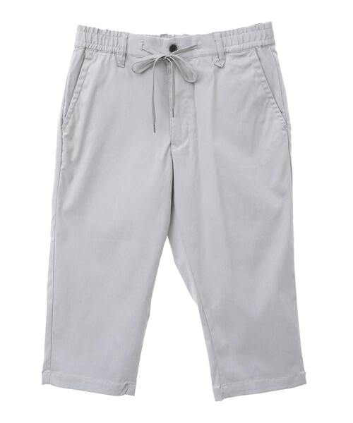 MEN'S MELROSE(メンズメルローズ)の「メランジハイパーストレッチクロップドパンツ(チノパンツ・メンズ・ライトベージュ/ブラック/ネイビー/ライトグレー・4/3/5/2)」の9枚目の写真