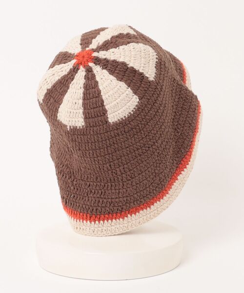 チャイハネ(チャイハネ)の「【チャイハネ】トプロナフラワーハット(ハット・レディース・ブラウン・FREE)」の5枚目の写真