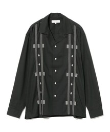 B:MING by BEAMS【タグ付き・未使用品】ナイロンオープンカラーシャツ B:MING by BEAMS｜ビーミングバイビームスのシャツ/ブラウス