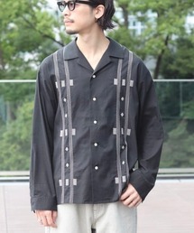 B:MING by BEAMS | 刺繍 オープンカラー シャツ(シャツ/ブラウス)