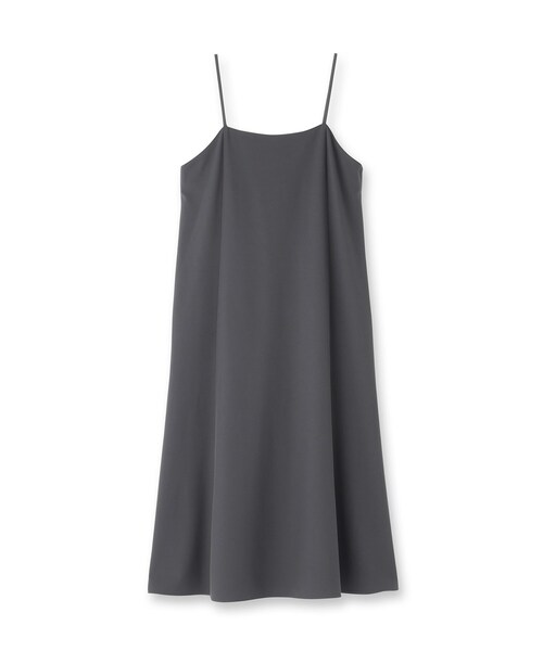 INDIVI（インディヴィ）の「【UVケア】エアリージョーゼット キャミワンピース（ワンピース・レディース・ダークグレー/ブラウン系/ブラック・38/34/15 /13/05）」の4枚目の写真