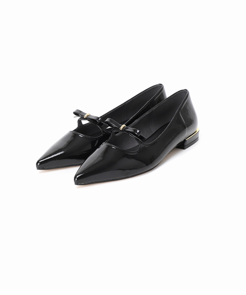 セール】ポインテッドストラップリボンフラット（その他シューズ）｜LE