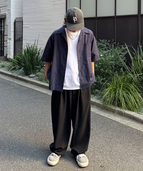 CIAOPANIC(チャオパニック)の「ワイドスラックスパンツ(その他パンツ・メンズ・チャコールグレー/ブラック/ベージュ・LARGE/MEDIUM)」の7枚目の写真