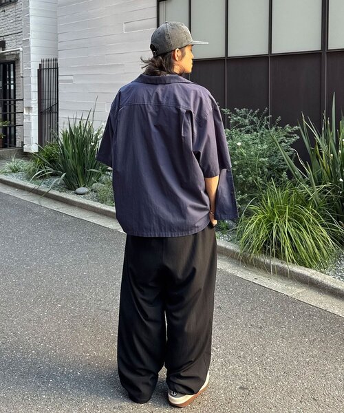 CIAOPANIC(チャオパニック)の「ワイドスラックスパンツ(その他パンツ・メンズ・チャコールグレー/ブラック/ベージュ・LARGE/MEDIUM)」の9枚目の写真