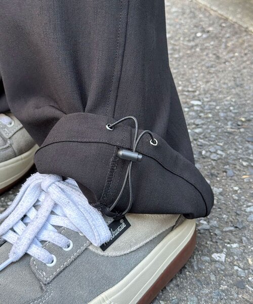 CIAOPANIC(チャオパニック)の「ワイドスラックスパンツ(その他パンツ・メンズ・チャコールグレー/ブラック/ベージュ・LARGE/MEDIUM)」の16枚目の写真