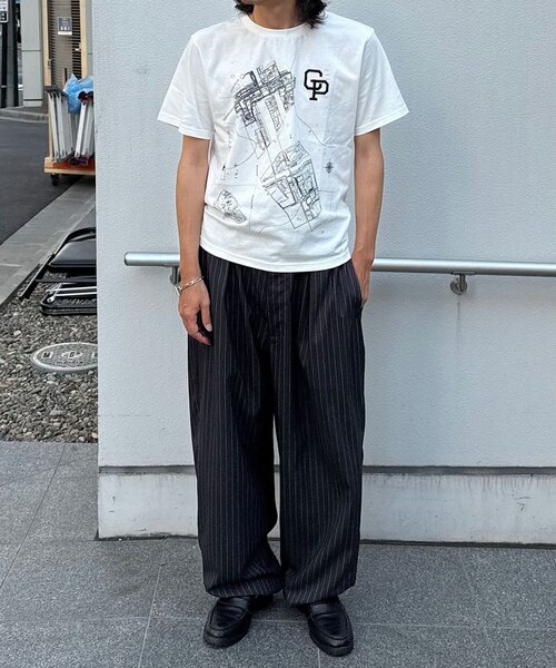 CIAOPANIC(チャオパニック)の「ワイドスラックスパンツ(その他パンツ・メンズ・チャコールグレー/ブラック/ベージュ・LARGE/MEDIUM)」の21枚目の写真