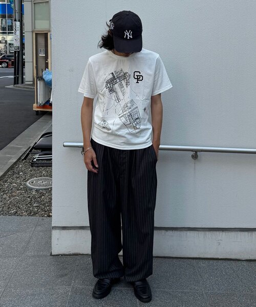 CIAOPANIC(チャオパニック)の「ワイドスラックスパンツ(その他パンツ・メンズ・チャコールグレー/ブラック/ベージュ・LARGE/MEDIUM)」の22枚目の写真