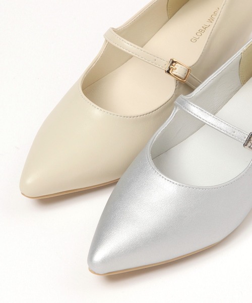GLOBAL WORK(グローバルワーク)の「レインパンプス/417723(パンプス・レディース・シルバー/ブラック/オフホワイト・MEDIUM/LARGE)」の9枚目の写真