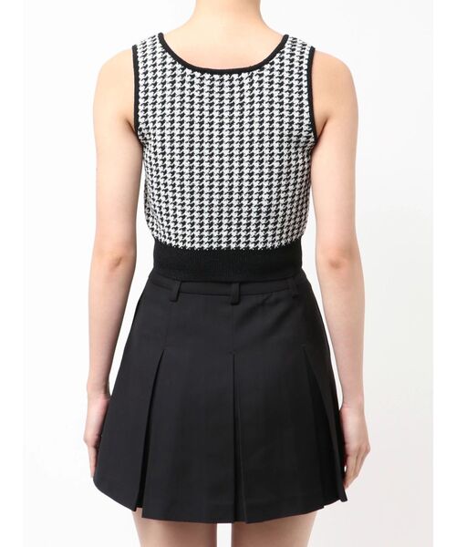 EMODA（エモダ）の「ハウンズトゥースツインニット（ニット/セーター・レディース・グレー/ブラック/ベージュ・FREE）」の20枚目の写真