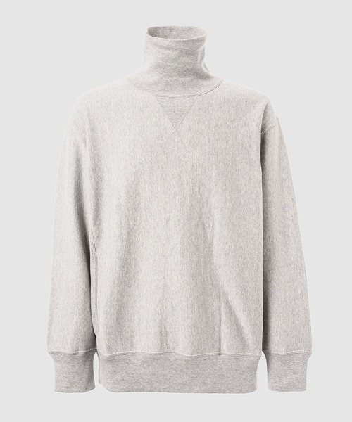 コム・デ・ギャルソン　グレーの長袖カットソー COTTON TURTLE SWEAT SHIRT（パーカー）｜COMME des GARCONS HOMME