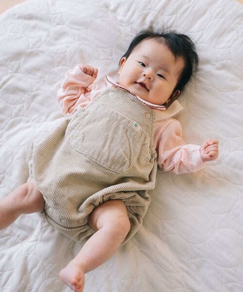 WEB限定】ベビー コーデュロイ サロペット 2025FW（70～80cm