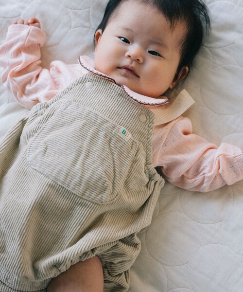 WEB限定】ベビー コーデュロイ サロペット 2025FW（70～80cm