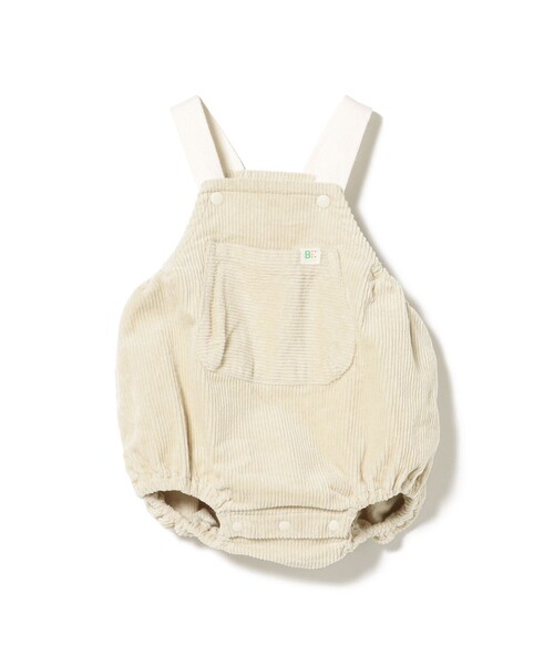 BEAMS mini（ビームスミニ）の「【WEB限定】ベビー コーデュロイ サロペット 2025FW（70～80cm）（ロンパース・キッズ・ホワイト系その他7/ブルー系その他・80/70）」の12枚目の写真