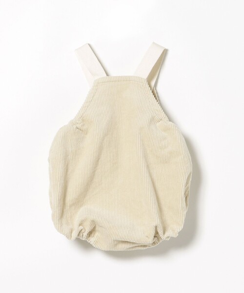 BEAMS mini（ビームスミニ）の「【WEB限定】ベビー コーデュロイ サロペット 2025FW（70～80cm）（ロンパース・キッズ・ホワイト系その他7/ブルー系その他・80/70）」の8枚目の写真
