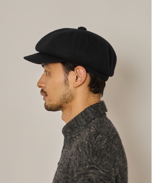 arth（アース）の「arth  Knit Jersey 8P Cas / アース（キャスケット・メンズ・ブラック/ベージュ・60cm/58cm）」の4枚目の写真