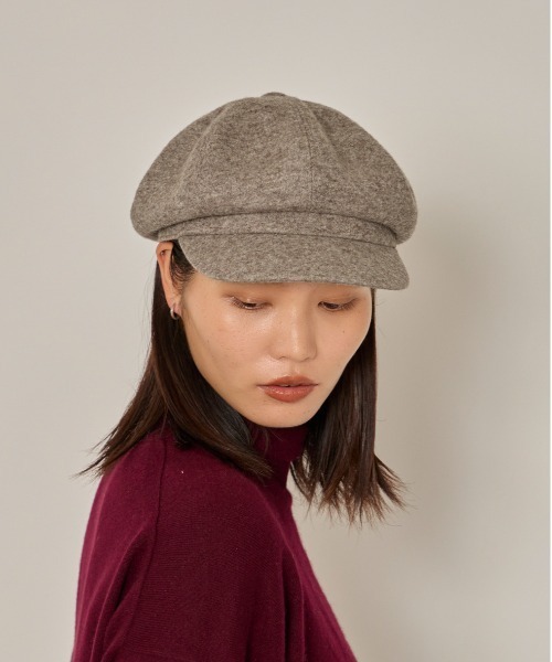 arth（アース）の「arth  Knit Jersey 8P Cas / アース（キャスケット・メンズ・ブラック/ベージュ・60cm/58cm）」の19枚目の写真