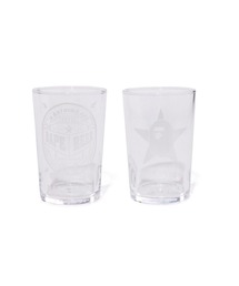 A BATHING APE(AxCVOGCv)BAPE MINI GLASS SET(OX/}OJbv/^u[)