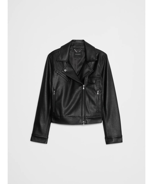 banana republic 新品未使用タグ付きレザージャケット BANANA REPUBLIC公式オンラインストア | レザー バイカージャケット
