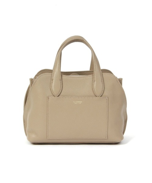 Beau're(ヴュレ)の「【BEAURE】カウレザー ショルダー付 2way ミニボストンバッグ B-25421(ボストンバッグ・レディース・シルバー/ブラック/ベージュ/ブラウン・FREE)」の9枚目の写真