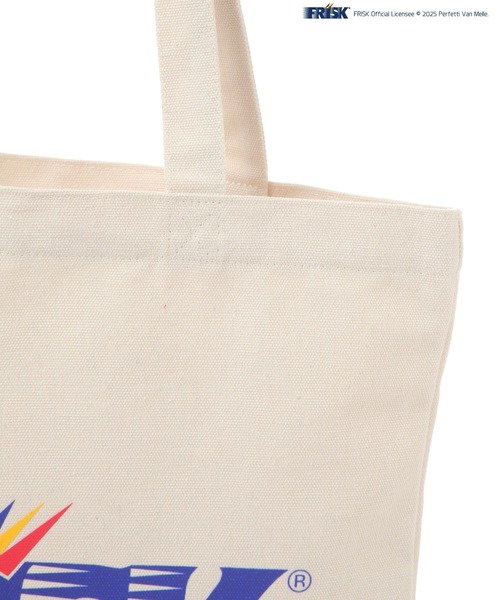 FOUND GOOD(ファウンドグッド)の「FRISKコラボBAG(トートバッグ・レディース・ホワイト系1/グレー系5・FREE)」の9枚目の写真