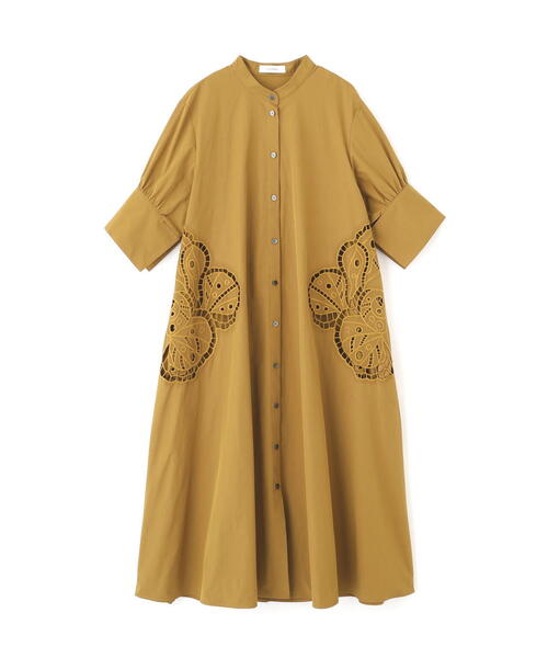 セール】◇シェルカットワークワンピース（ワンピース）｜ADORE