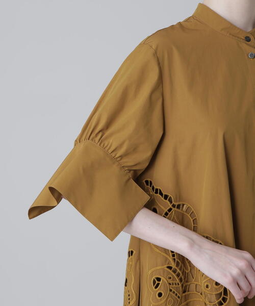 セール】◇シェルカットワークワンピース（ワンピース）｜ADORE