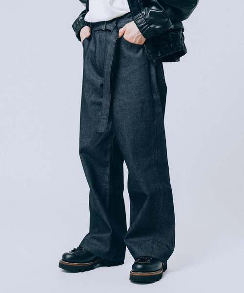 【im】LEVI’S/別注 TWISTED BELTED デニムパンツ Levi's︎︎ × EDIFICE 別注 TWISTED BELTED デニムパンツが2025