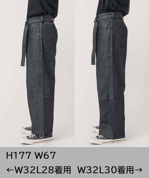 LEVI'S(R)/リーバイス(R) 別注 TWISTED BELTED デニムパンツ