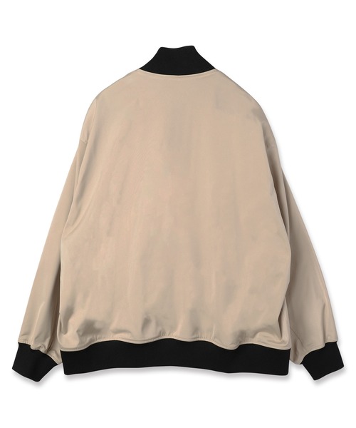 CULLNI(クルニ)の「Double Satin MA-1(MA-1・メンズ・ブラック/ネイビー/ベージュ・2/1/0)」の6枚目の写真