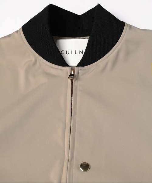 CULLNI(クルニ)の「Double Satin MA-1(MA-1・メンズ・ブラック/ネイビー/ベージュ・2/1/0)」の7枚目の写真