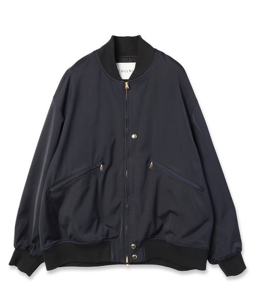 CULLNI(クルニ)の「Double Satin MA-1(MA-1・メンズ・ブラック/ネイビー/ベージュ・2/1/0)」の13枚目の写真