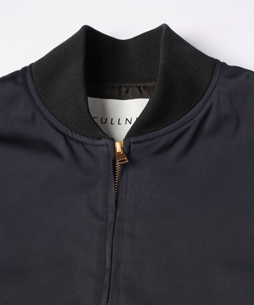 CULLNI(クルニ)の「Double Satin MA-1(MA-1・メンズ・ブラック/ネイビー/ベージュ・2/1/0)」の14枚目の写真