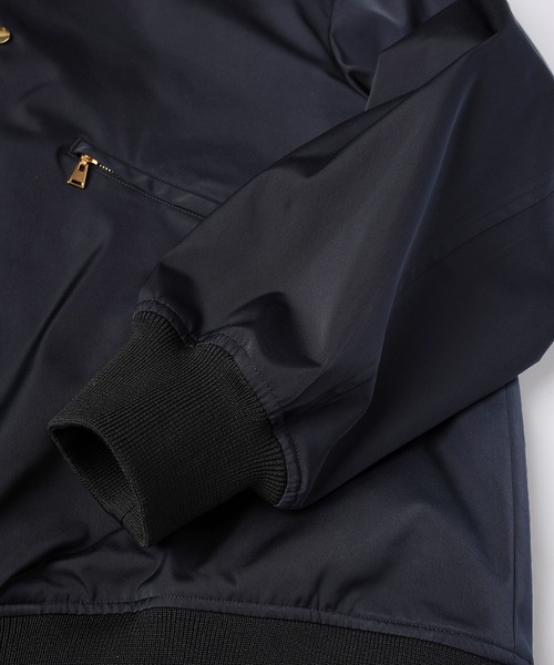 CULLNI(クルニ)の「Double Satin MA-1(MA-1・メンズ・ブラック/ネイビー/ベージュ・2/1/0)」の17枚目の写真